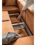 Lazy Lukka Brick Ecksofa, umwandelbar, linke Ecke, 320 x 191 x 85 cm