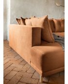 Lazy Lukka Brick Ecksofa, umwandelbar, linke Ecke, 320 x 191 x 85 cm
