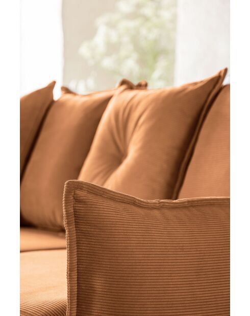 Lazy Lukka Brick Ecksofa, umwandelbar, linke Ecke, 320 x 191 x 85 cm