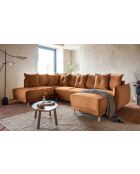 Lazy Lukka Brick Ecksofa, umwandelbar, linke Ecke, 320 x 191 x 85 cm