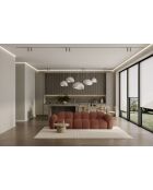 Cloud Terracotta 4-zitsbank - 247x109x76 cm