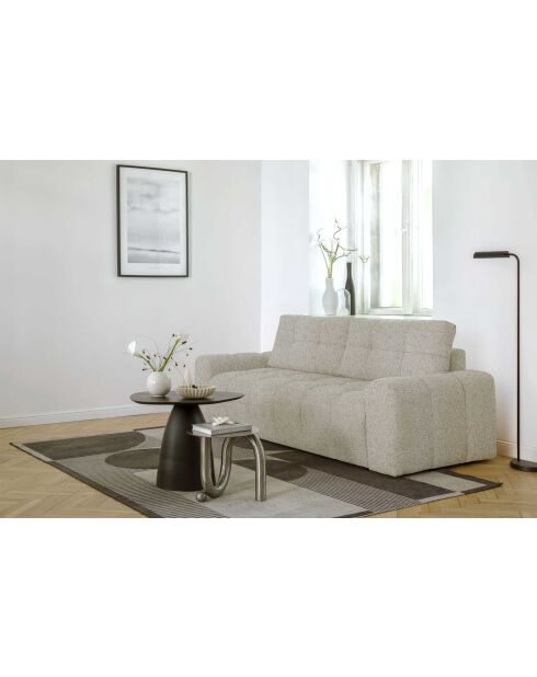 LULU grijze converteerbare 3-zitsbank - 247x96x94 cm