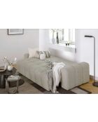 LULU grijze converteerbare 3-zitsbank - 247x96x94 cm