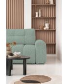 Omvormbare hoekbank S Links Lulu Groen - 268x184x94 cm