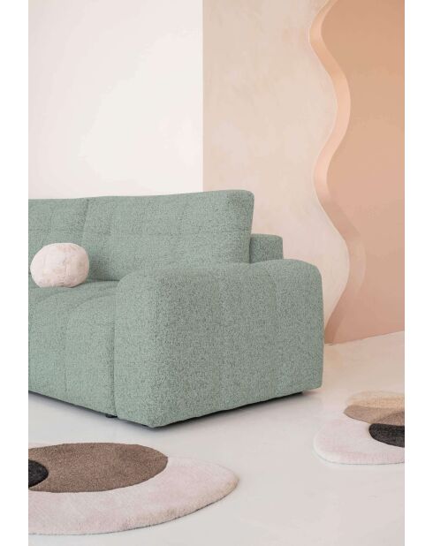 Wandelbares Ecksofa S Left Lulu Green - 268x184x94 cm