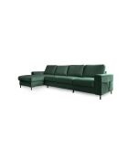 S-MAX Wandelbares Ecksofa links Lofty Lilly Smaragdgrün Lofty Lilly - 306x150x84 cm
