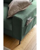 S-MAX Wandelbares Ecksofa links Lofty Lilly Smaragdgrün Lofty Lilly - 306x150x84 cm