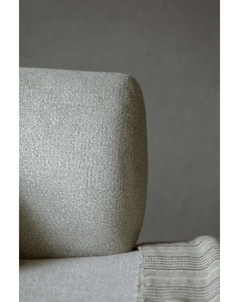 Gatsby Beige vaste M hoekbank rechts - 338x175x87 cm