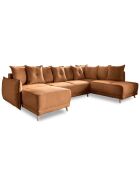 Ecksofa U umwandelbar rechtwinklig Lazy Lukka Brick- 320x191x85 cm