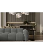 Festes L-Ecksofa, links Cloud Gris - 260x197x76 cm