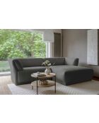 Divano angolare destro Gatsby Grey Fisso S - 280x173x87 cm