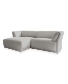 Festes Ecksofa S Left Gatsby Hellgrau - 280x173x87 cm