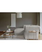 Festes Ecksofa S Left Gatsby Hellgrau - 280x173x87 cm