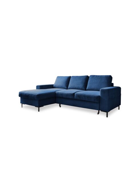 Lofty Lilly Ecksofa, umwandelbar, links, 236 x 148 x 84 cm, Marineblau