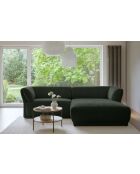 Gatsby Fixed S Ecksofa für rechts, dunkelgrün — 280 x 173 x 87 cm