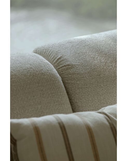 Sofá angular fijo S Left Gatsby Beige- 280x173x87 cm