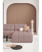 Divano angolare trasformabile Lulu Rouge U-right - 333x213x94 cm