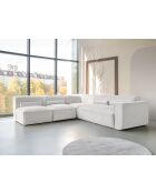 L-MAX Festes Ecksofa, Left Flex Felix, 265 x 248 x 70 cm, Beige