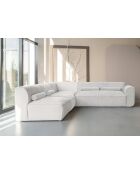 L-MAX Festes Ecksofa, Left Flex Felix, 265 x 248 x 70 cm, Beige