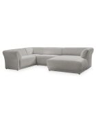 Gatsby Fixed U Ecksofa für links, hellgrau, 341 x 233 x 87 cm