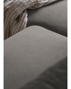 Divano angolare a L convertibile ad angolo sinistro Lofty Lilly grigio chiaro- 237x197x84 cm