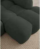 Fixiertes S-Ecksofa, rechts Cloud Dark Green- 248x160x76 cm