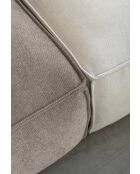 L-MAX Festes Ecksofa, Right Flex Felix, dunkelbeige — 265 x 248 x 70 cm