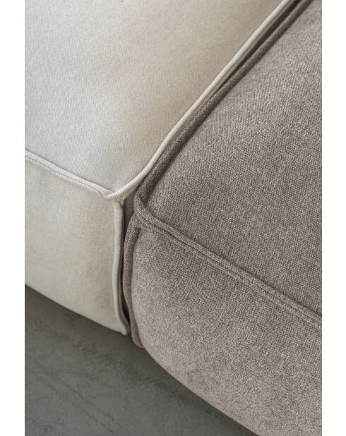 Chauffeuse 1 Place Flex Felix Beige foncé- 76x96x70 cm