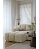 Fixed M Linkerhoekbank Shell Beige - 325x165x75 cm