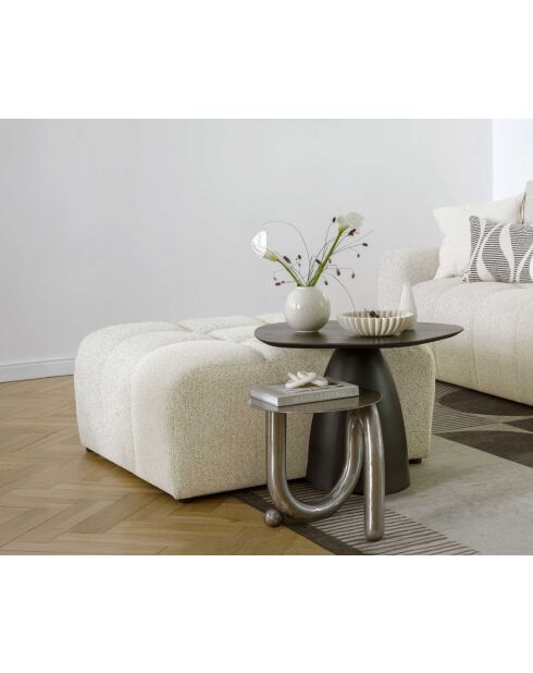 Pouf Lulu Gris- 96x96x45 cm