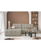 Lulu grijze omvormbare hoekbank S links - 268x184x94 cm