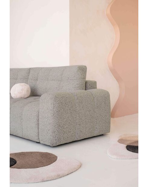 Lulu grijze omvormbare hoekbank S links - 268x184x94 cm