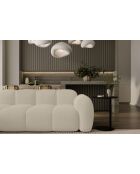L-MAX Festes Ecksofa, Symmetric Cloud Beige — 260 x 260 x 76 cm