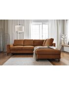 Ecksofa L Wandelbar rechtwinklig Lofty Lilly Brick- 237x197x84 cm
