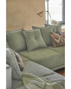 Divano angolare a L convertibile ad angolo sinistro Lazy Lukka grigio chiaro- 247x191x85 cm