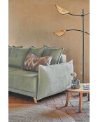 Divano angolare a L convertibile ad angolo sinistro Lazy Lukka grigio chiaro- 247x191x85 cm