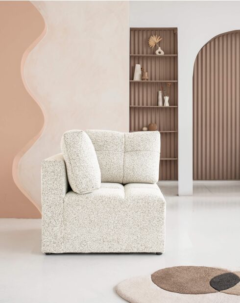 Lulu Eckmodul, 91 x 91 x 94 cm, Beige