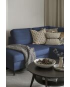 L-MAX Lofty Lilly Ecksofa, umwandelbar, links, 304 x 197 x 84 cm, Marineblau