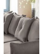 Ecksofa L, umwandelbar, linke Ecke, Lazy Lukka Latte, 247 x 191 x 85 cm