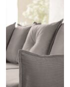 Ecksofa L, umwandelbar, linke Ecke, Lazy Lukka Latte, 247 x 191 x 85 cm