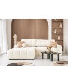 Sofá esquinero convertible S Lulu Beige- 268x184x94 cm