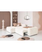 Sofá esquinero convertible S Lulu Beige- 268x184x94 cm