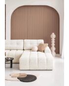 Sofá esquinero convertible S-MAX derecho Lulu Beige- 338x184x94 cm