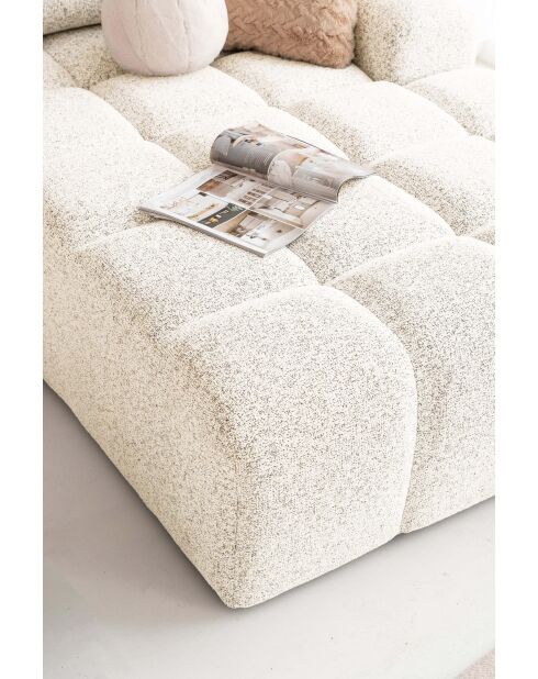 Sofá esquinero convertible S-MAX derecho Lulu Beige- 338x184x94 cm