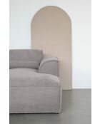 Festes Ecksofa S; gerade Flex Felix Gray- 264x154x70 cm