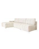 S-MAX Ecksofa, links, Lulu, Beigefarben, 338 x 184 x 94 cm