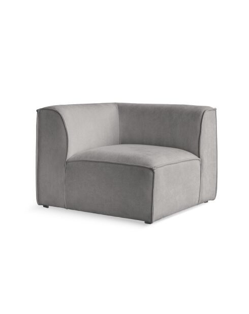 Flex Felix Eckstuhl, 93 x 93 x 70 cm, Grau