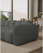 Divano angolare fisso S, sinistro Cloud Gris- 248x160x76 cm