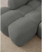 Divano angolare fisso S, sinistro Cloud Gris- 248x160x76 cm