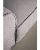 L-MAX vaste hoekbank, rechts Flex Felix Grey - 265x248x70 cm